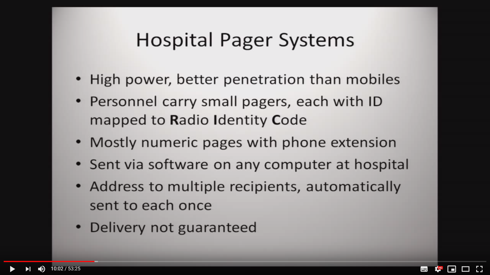 Hospital Pager Systems